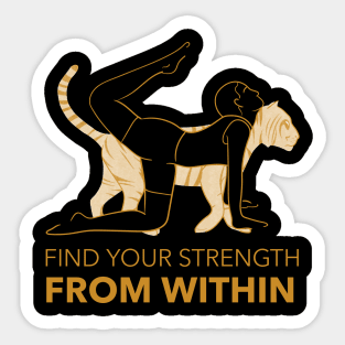 Find Your Strength - From WITHIM Sticker